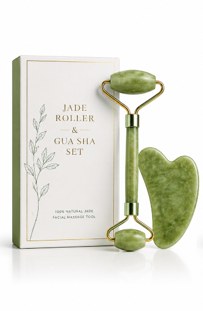 Jade Roller & Gua Sha Set