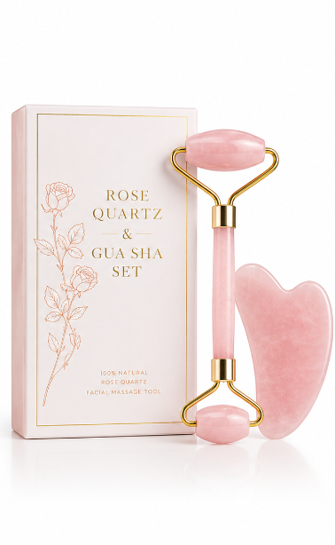Jade Roller & Gua Sha Set